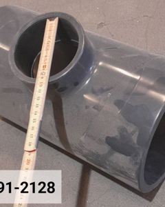 T-piece 160x90x160 PVC PN16